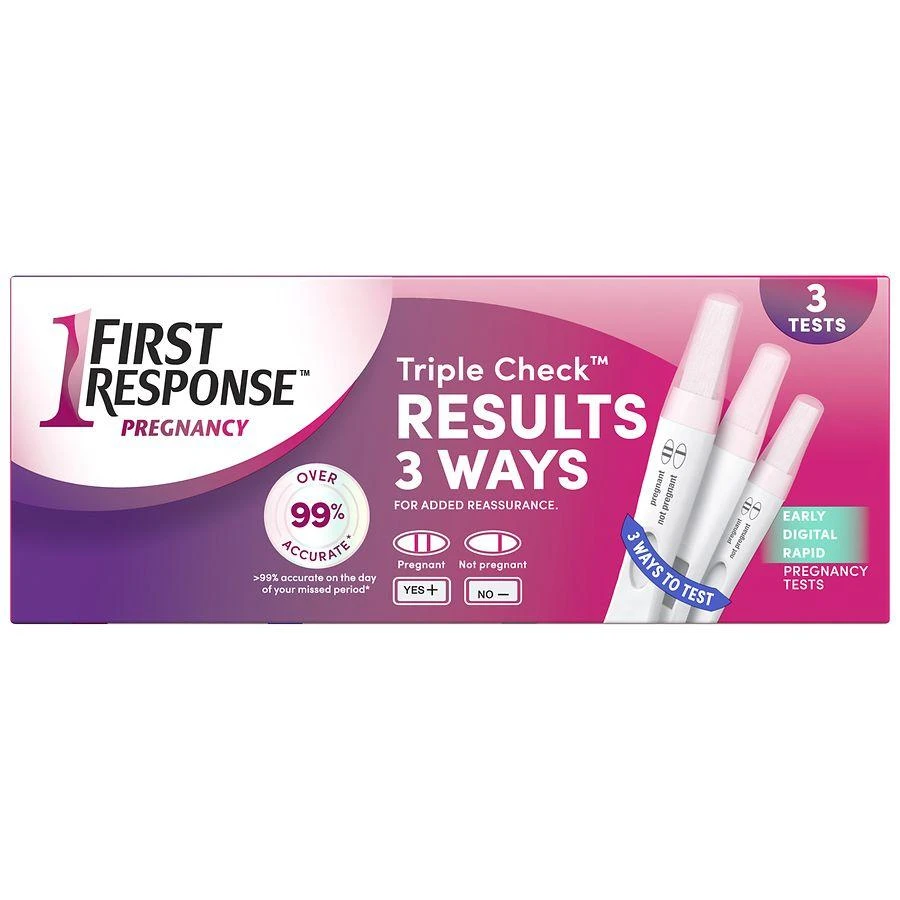 First Response Triple Check Pregnancy Test 2