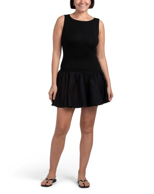 Helene Mini Drop Waist Dress  On Sale Now with Up to 78% Off | Discover  Exclusive Deals & Savings at BeyondStyle  Authentic OPT casual dresses| dresses|women|clothing|clearance with Limited-Time Discounts, Free Shipping,