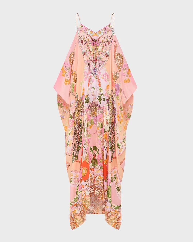 Camilla Clever Clogs Crystal Shoestring Strap Kaftan 1