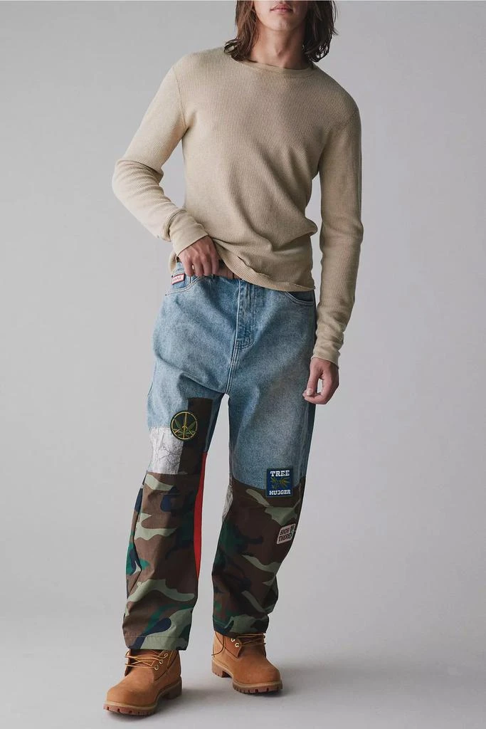 BDG BDG Patched Baggy Barrel Jean 3