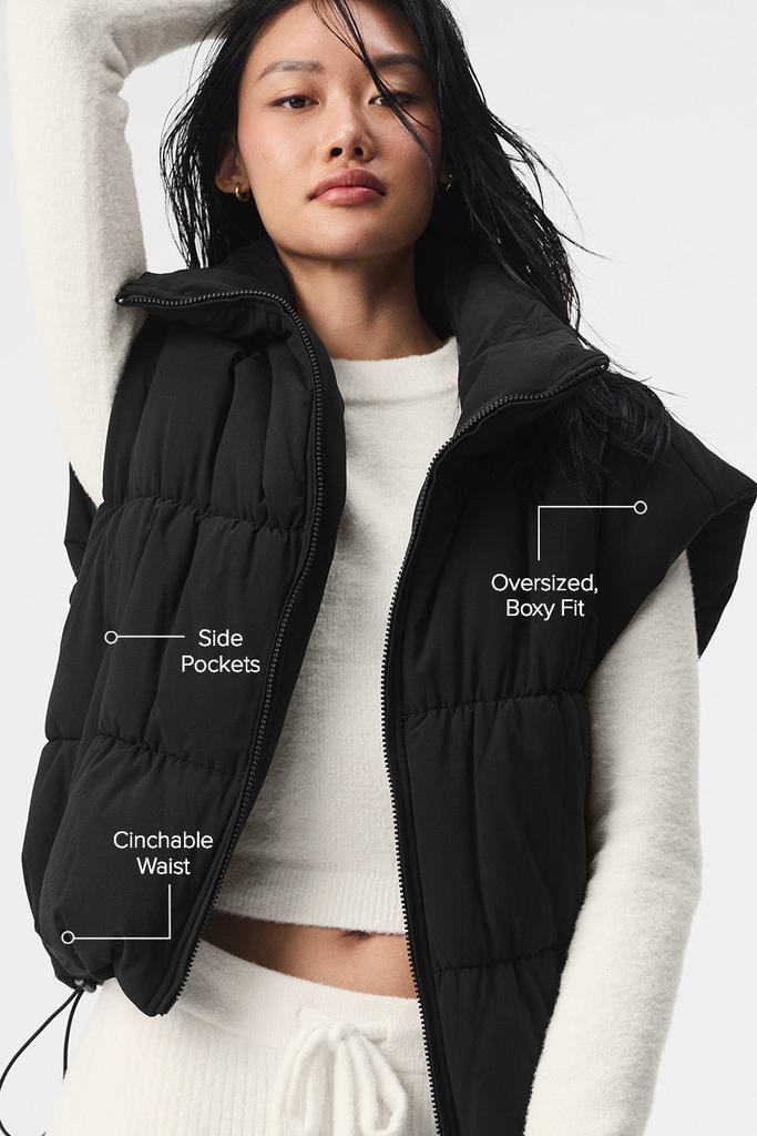 ◆ALO Yoga◆Incline Puffer Vest パファーベスト Incline Puffer Vest - Ivory | Alo Yoga