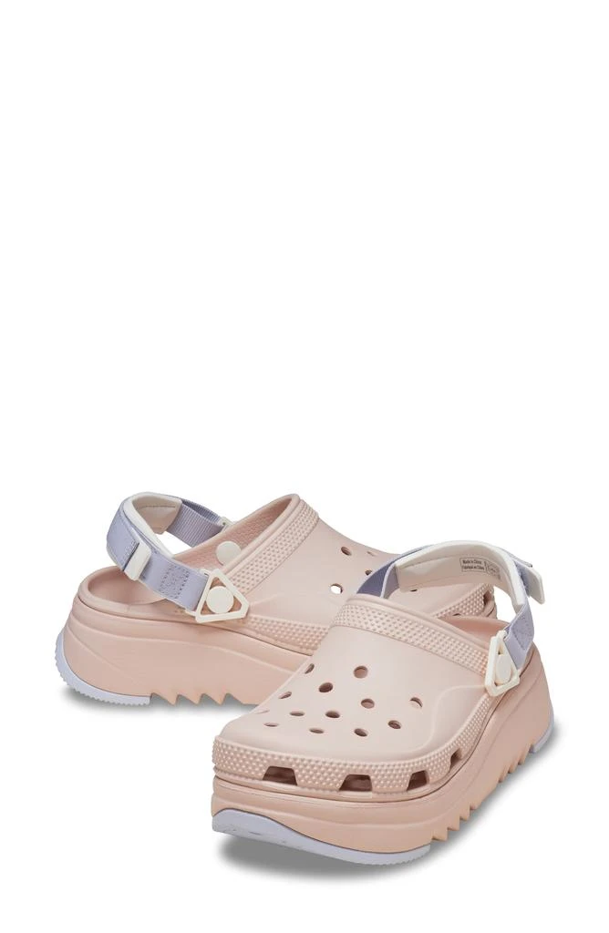 Crocs Hiker Xscape Colorblock Platform Slingback Clog 7