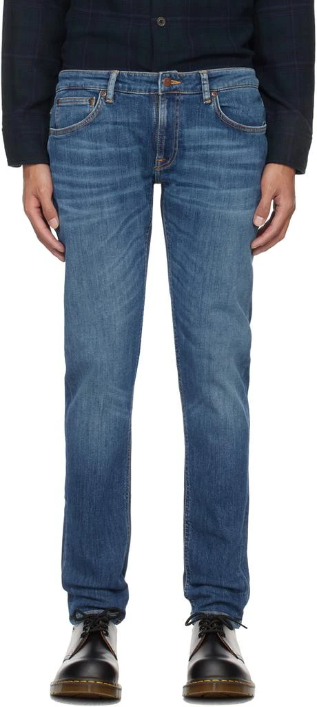 Nudie Jeans Blue Skinny Lin Jeans 1