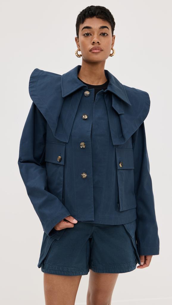 JW Anderson Double-breasted cotton trench coat - Coats