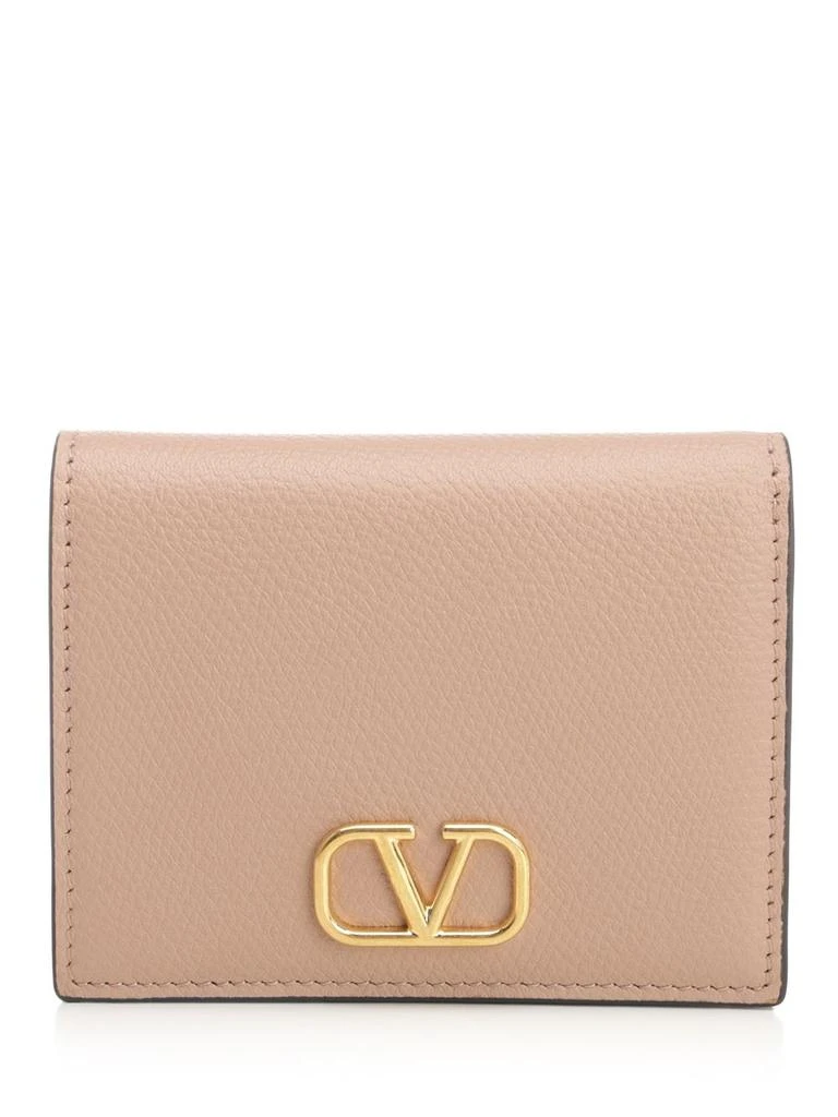 Valentino Valentino Compact VLogo Signature Foldover Top Wallet 1