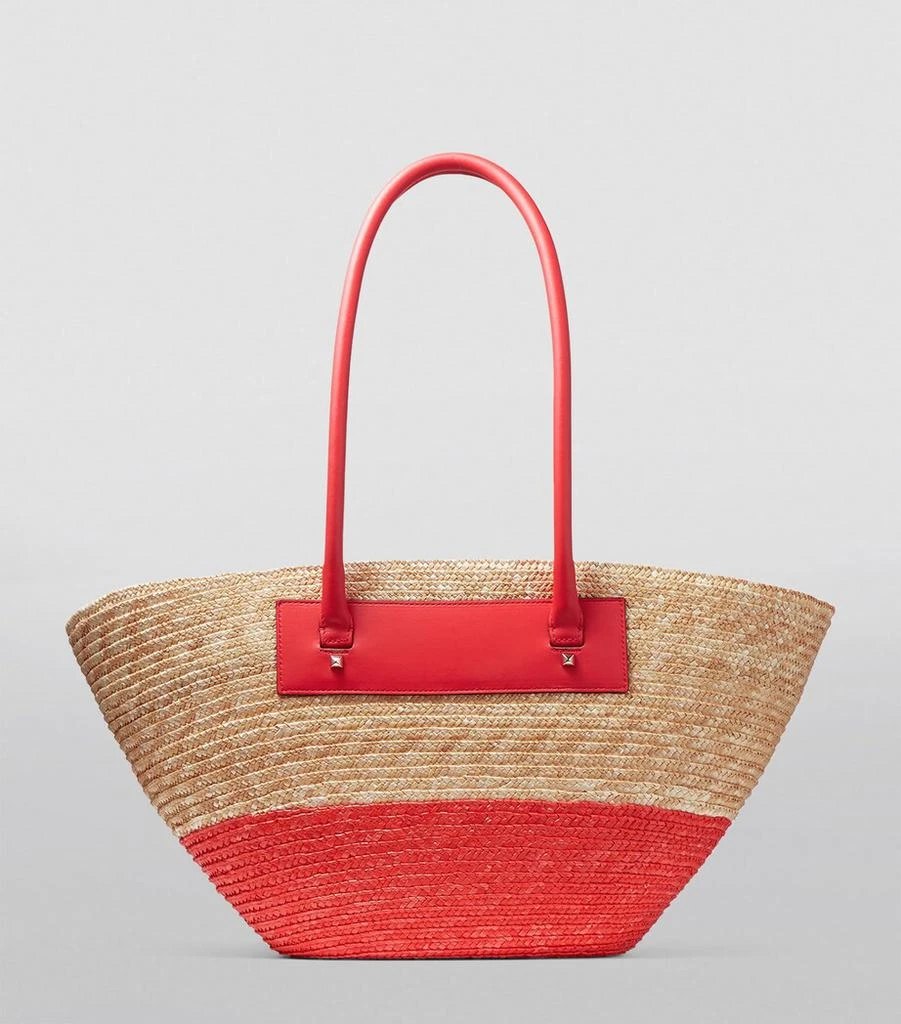 Jimmy Choo Beach Basket Tote Bag 4