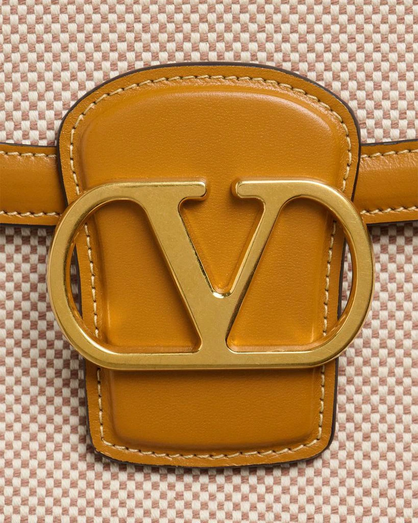 Valentino VLogo 9To5 Canvas Shoulder Bag 5