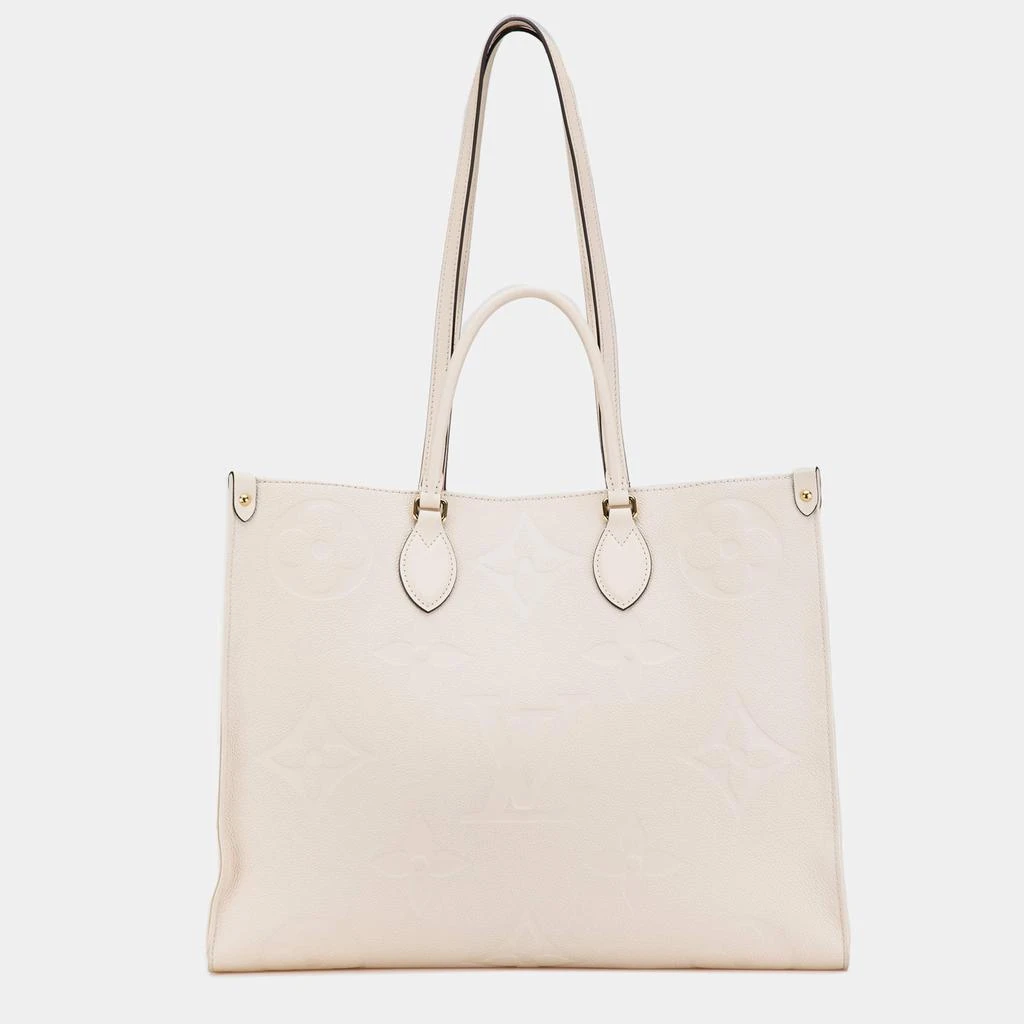 Louis Vuitton Louis Vuitton White Monogram Empreinte Onthego GM 1