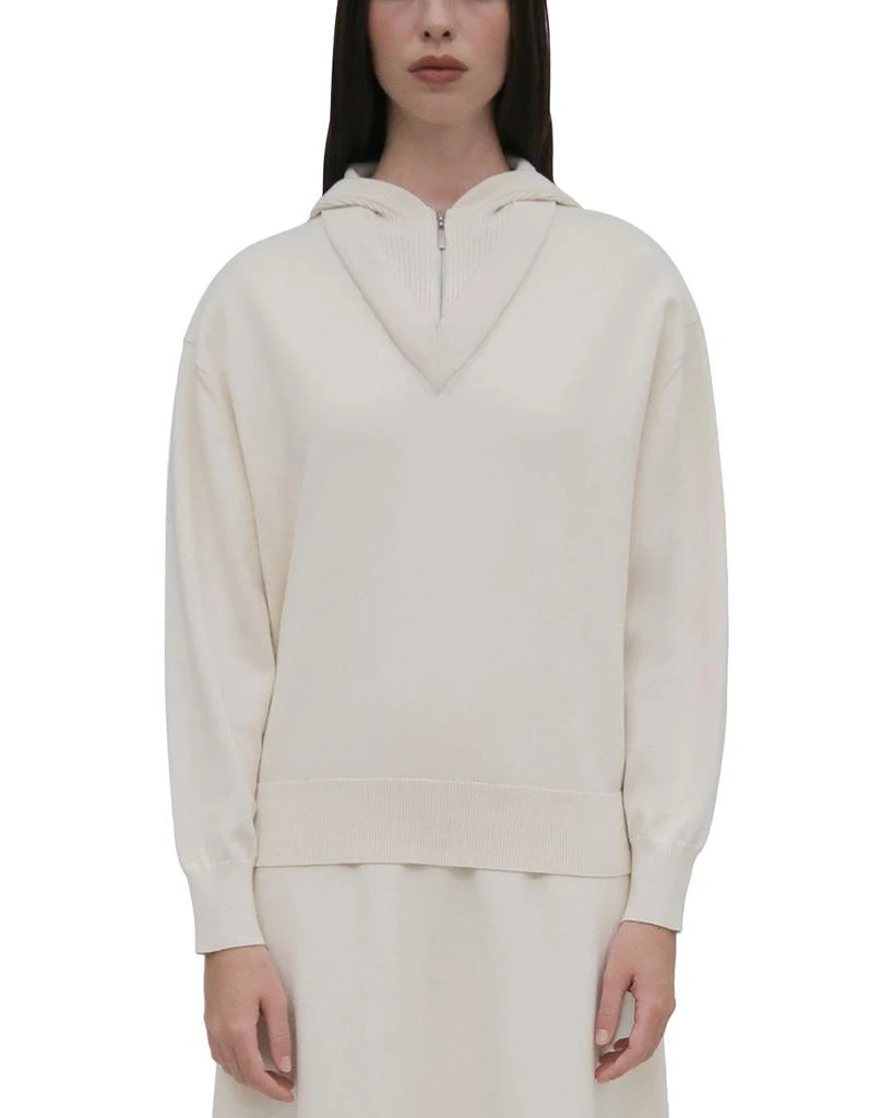 ROSETTA GETTY Double Layer Pullover Hoodie 2