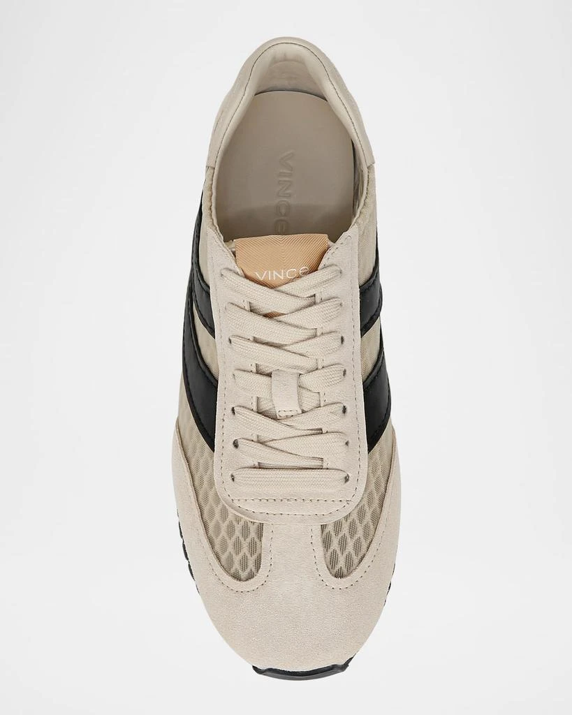Vince Oasis Net Leather Low-Top Sneakers 6