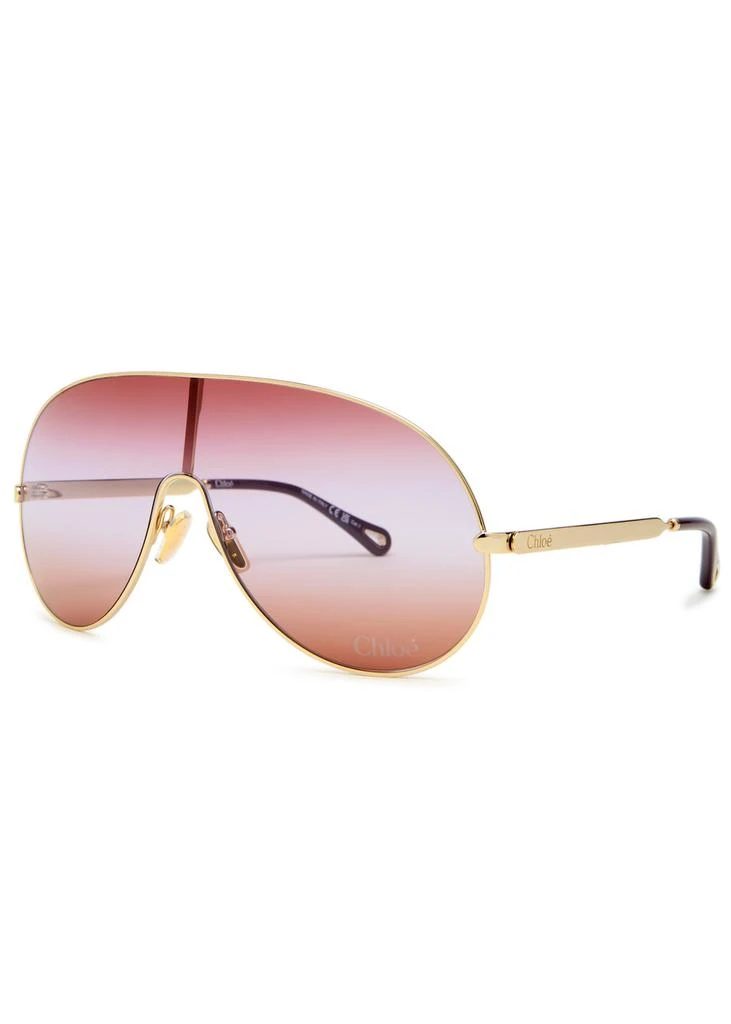 Chloé Aviator-style sunglasses 1