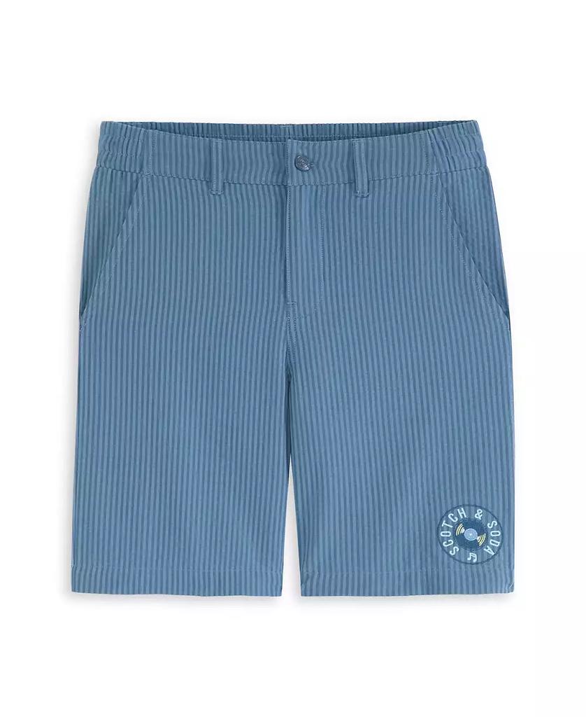 Scotch & Soda Big Boys Seersucker Shorts