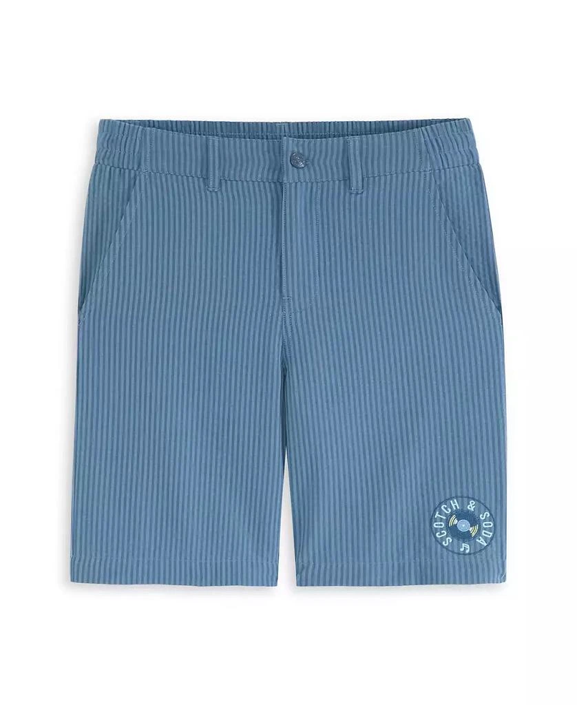 Scotch & Soda Big Boys Seersucker Shorts 1