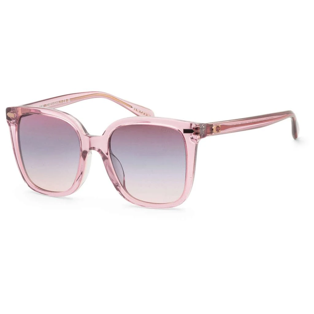 Coach Coach Women's Pink Square Sunglasses 1
