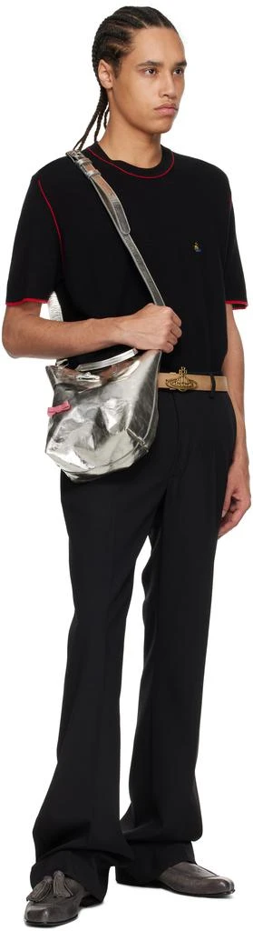 Vivienne Westwood Silver Small Studio Shopper Tote 4