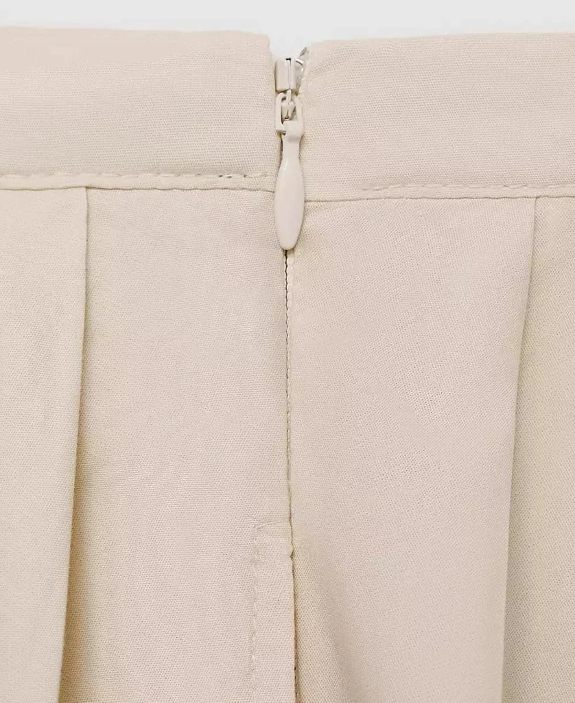 Mango Women's Pleated Midi Skirt 5