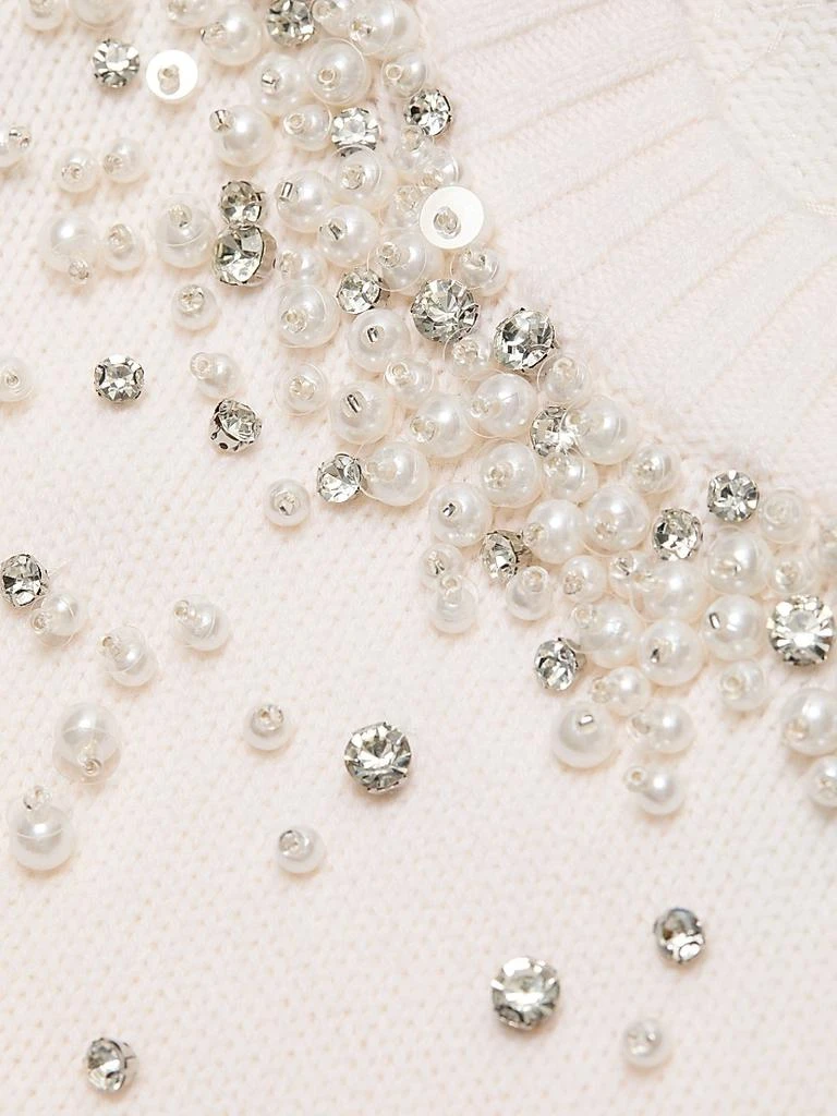 SIMKHAI Candra Embellished Sweater Vest 7