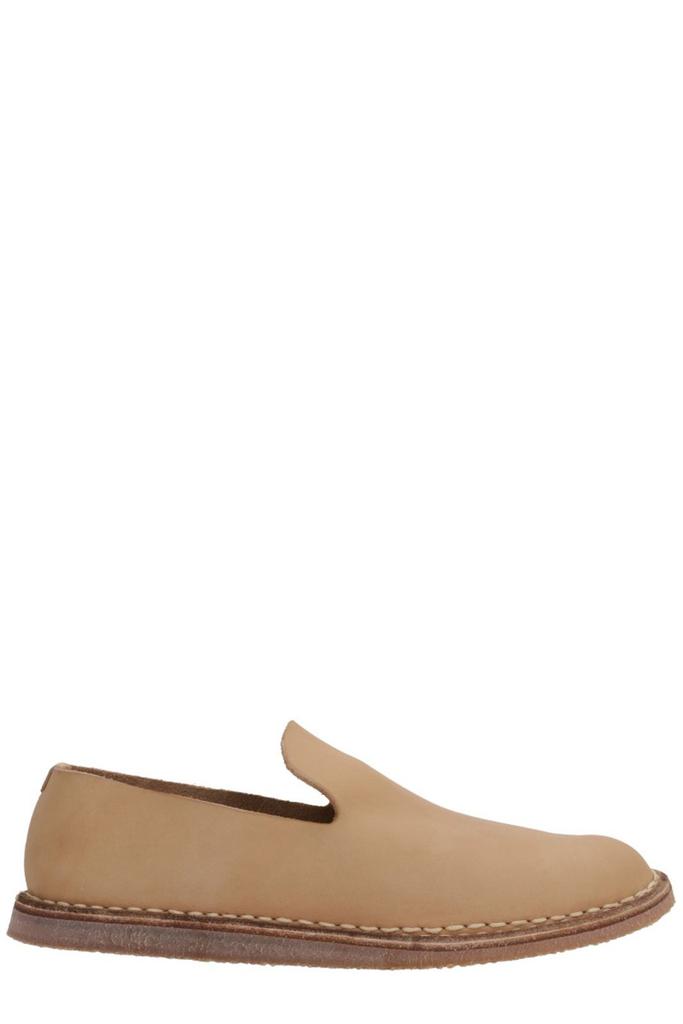 guidi Guidi Round Toe Slip-On Flats