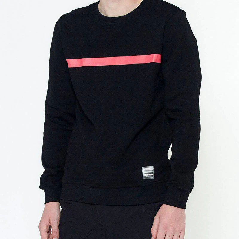 Konus Men's Community French Terry Crew Sweatshirt In Black 1