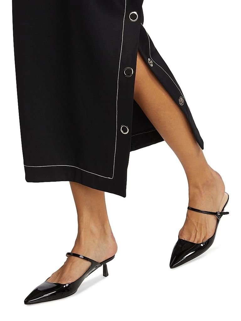 ROSETTA GETTY Midi Snap Skirt 6