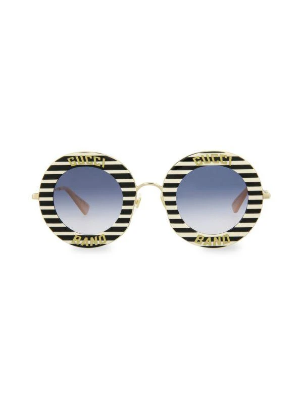 Gucci 44MM Round Sunglasses 1