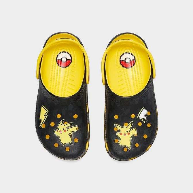 CROCS Big Kids' Crocs x Pokemon Pikachu Classic Clog Shoes 9