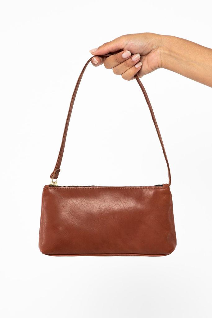 Los Angeles Apparel (Factory Store) RLH3468 - Leather Zip Pochette