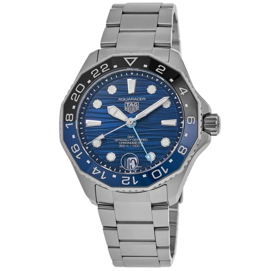 TAG Heuer Aquaracer Professional 300 GMT Automatic Blue Dial Steel Men's Watch WBP5114.BA0013 1