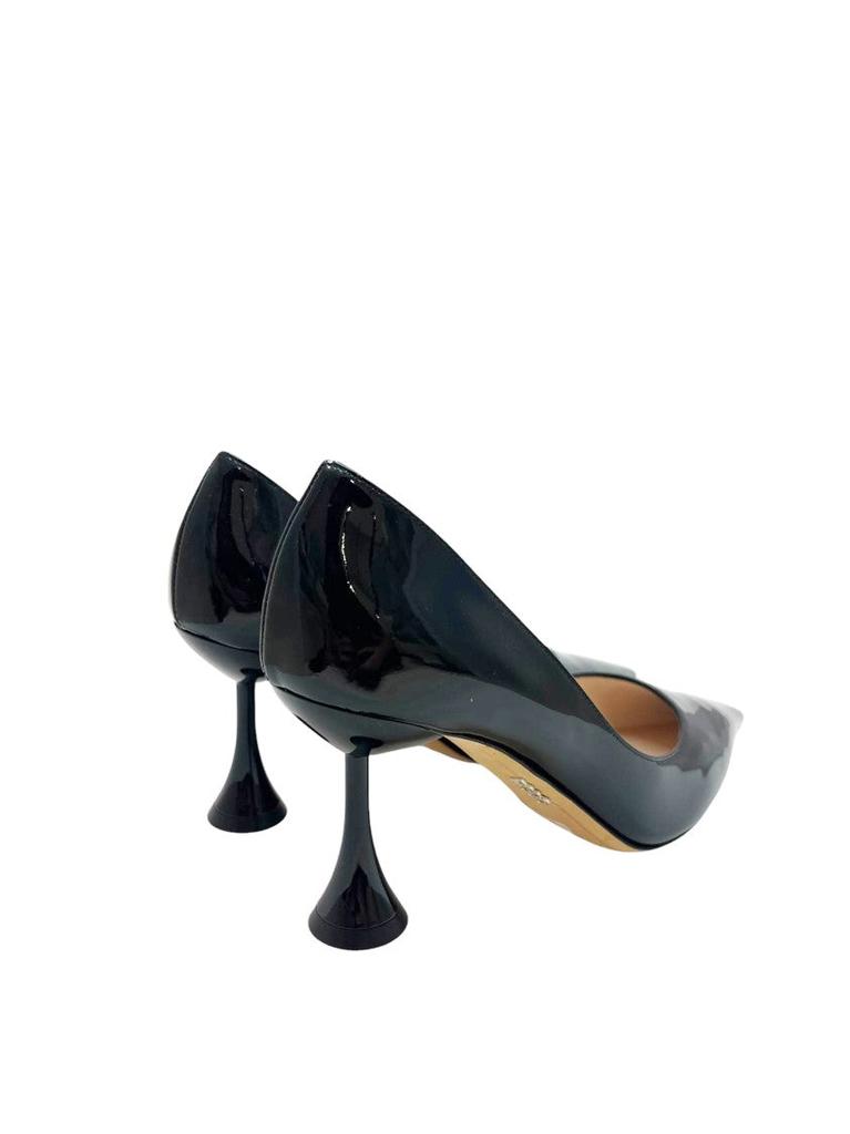 Rodo Mia 80 Black Patent Pumps