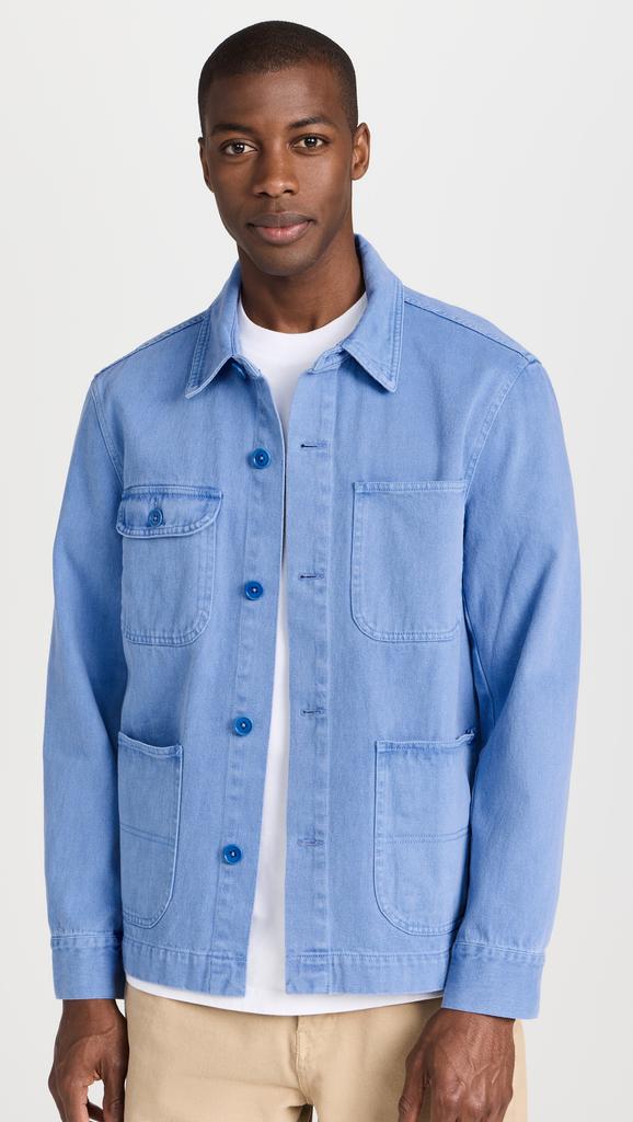 Alex Mill Work Jacket in Recycled Denim