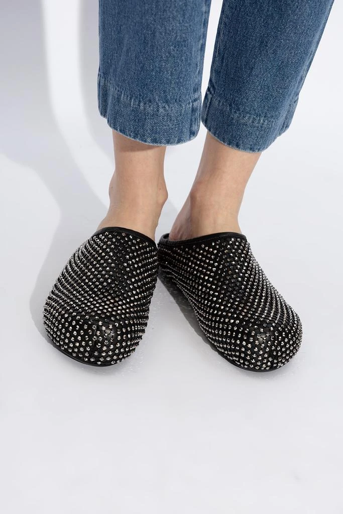 Marni ‘Fussbett’ leather slides 2