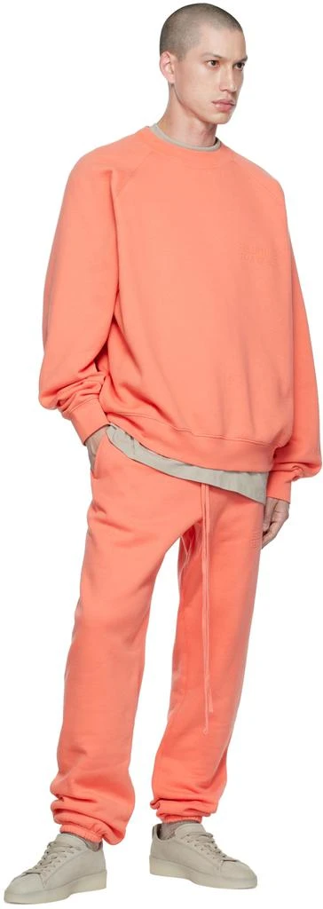 Essentials Pink Crewneck Sweatshirt 4