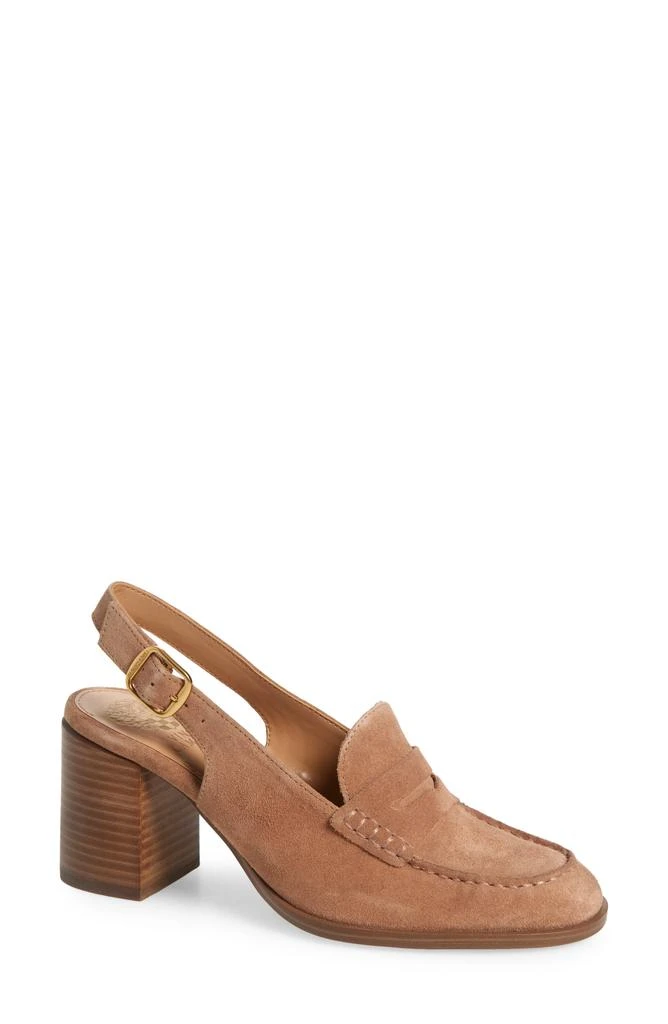 Vince Camuto Gemma Suede Loafer Pump