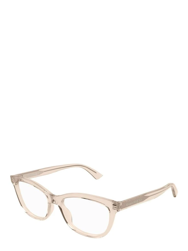 Alexander McQueen Eyewear Alexander McQueen Eyewear Cat-Eye Frame Glasses 2