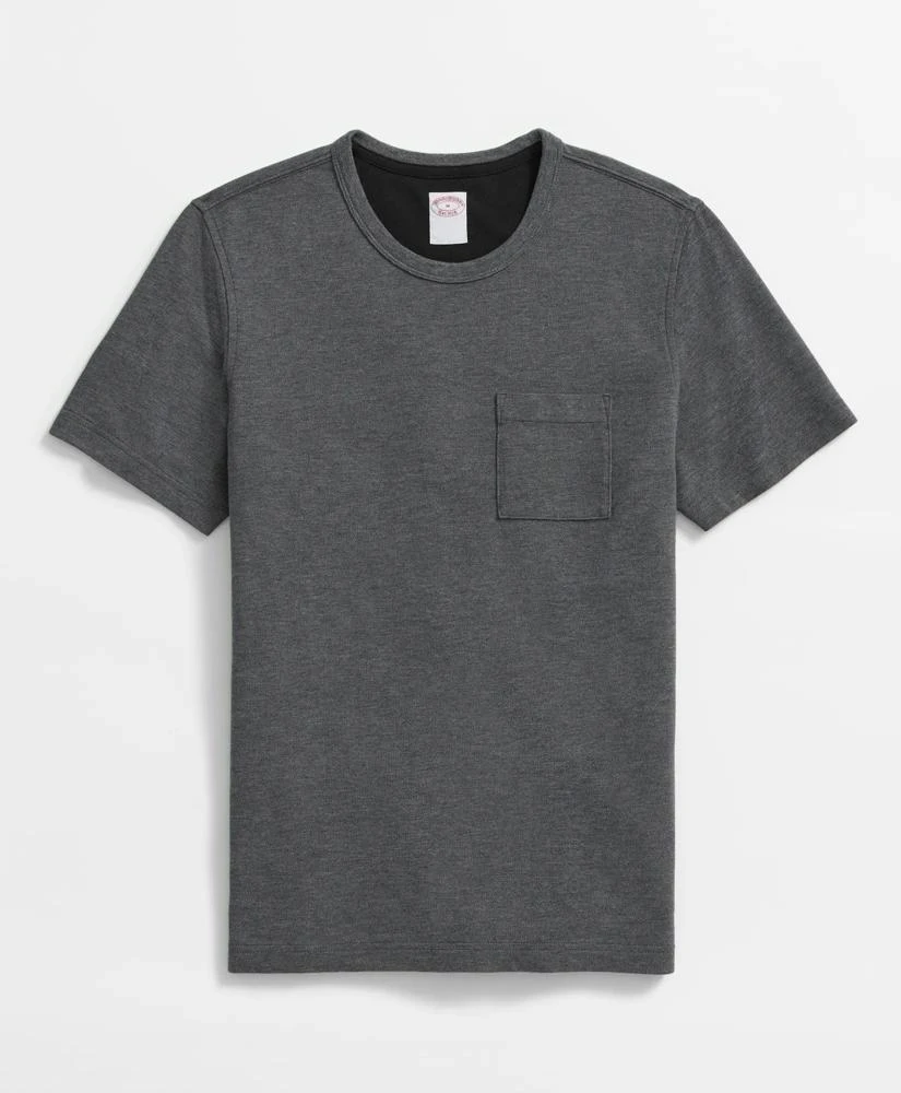 Brooks Brothers Pique T-Shirt in Garment-Washed Supima® Cotton