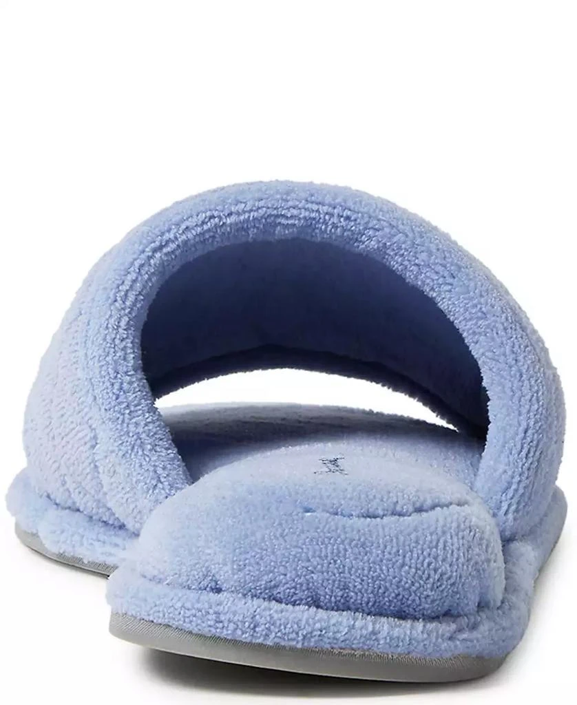 Dear Foams Women's Microfiber Terry Slide Slipper, Online Only 6