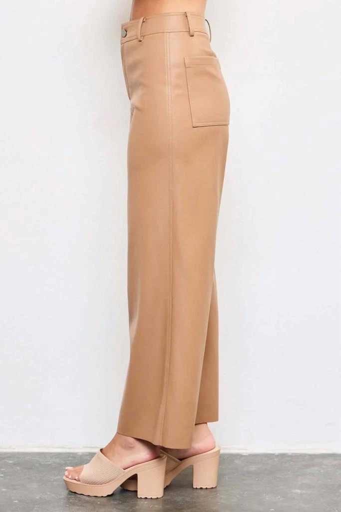Mustard Seed Mustard Seed - Paula High Waisted Leather Pants 2