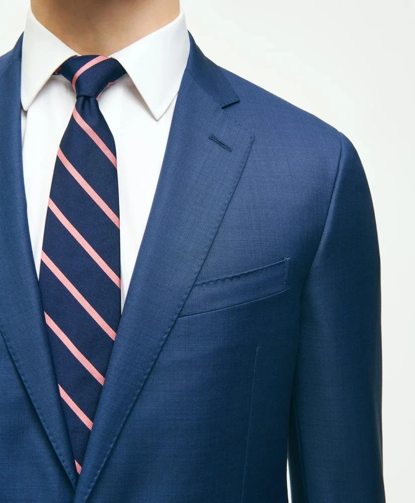 Brooks Brothers Classic Fit Wool Sharkskin 1818 Suit 4