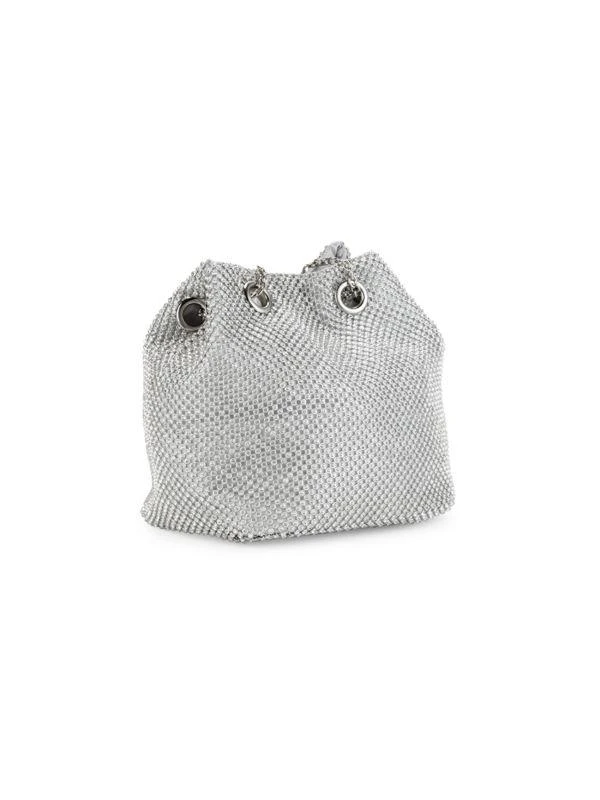 La Regale Crystal Drawstring Crossbody Bag 4