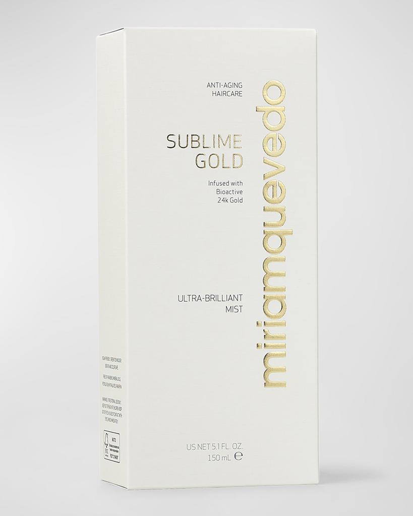 Miriam Quevedo Sublime Gold Ultra-Brilliant Mist, 5 oz./150mL