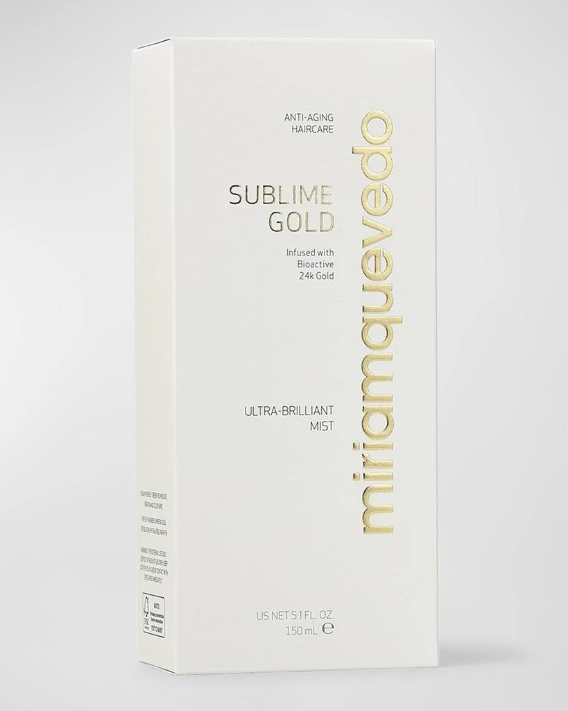 Miriam Quevedo Sublime Gold Ultra-Brilliant Mist, 5 oz./150mL 2