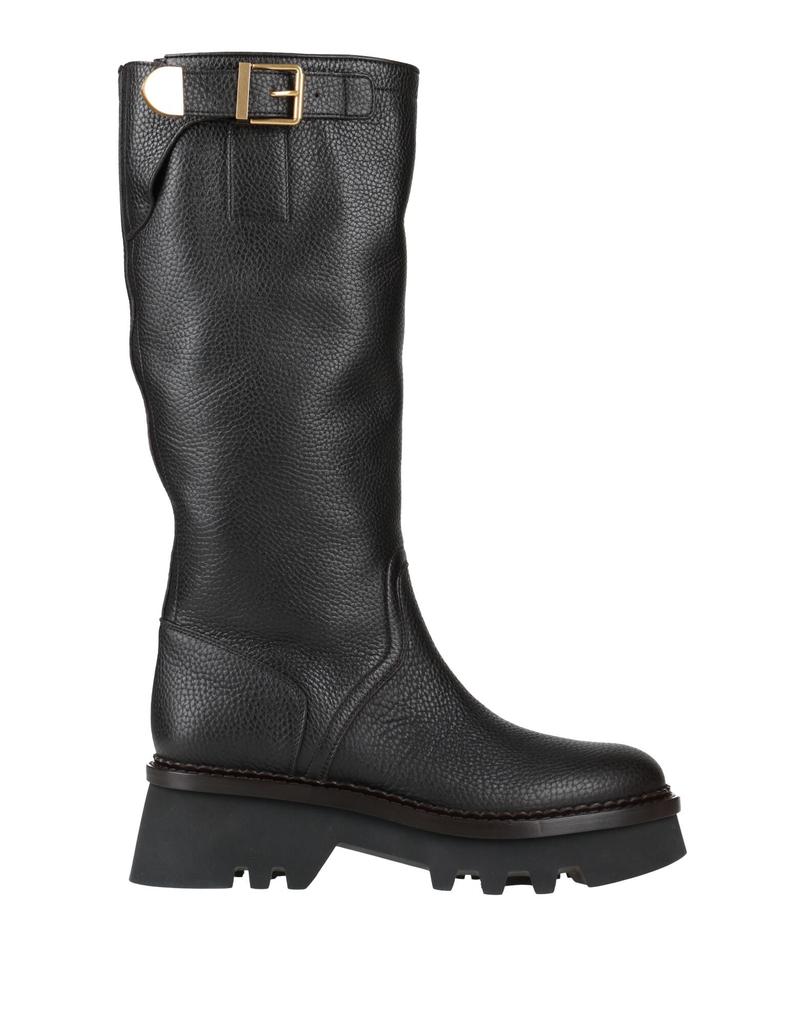 ショートブーツ・ブーティ Chloe Black leather Nellie ankle boots Chloé Nellie Texan Ankle Boots (Boots) IFCHIC.COM