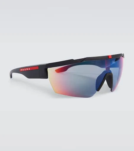 Prada Linea Rossa rectangular sunglasses 4