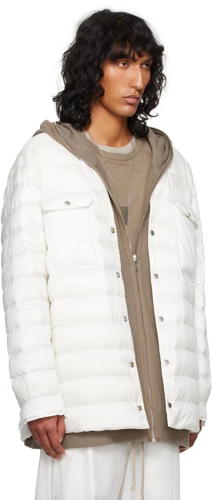 Rick Owens Moncler + Rick Owens Off-White Outershirt Jacket 2