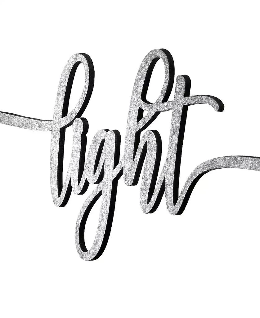 National Tree Company 4-Piece Hannukah Place Setting Message Decor 3