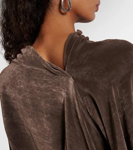 Rick Owens Draped crêpe top 6