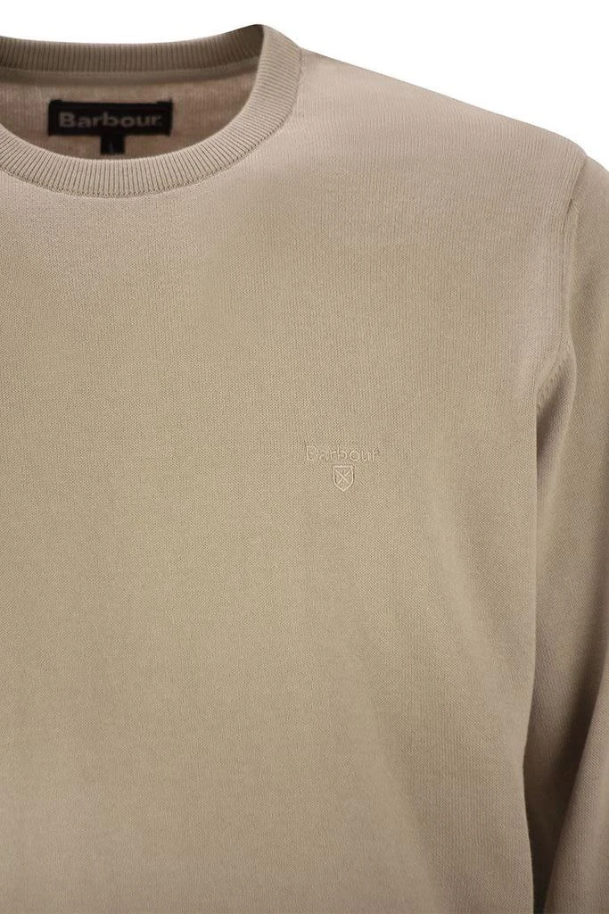 Barbour Barbour Pima - Cotton Crew-Neck Jumper 4