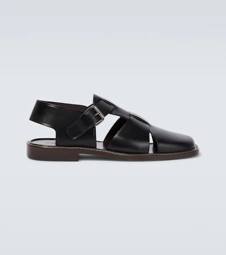 Lemaire Fisherman leather sandals 1