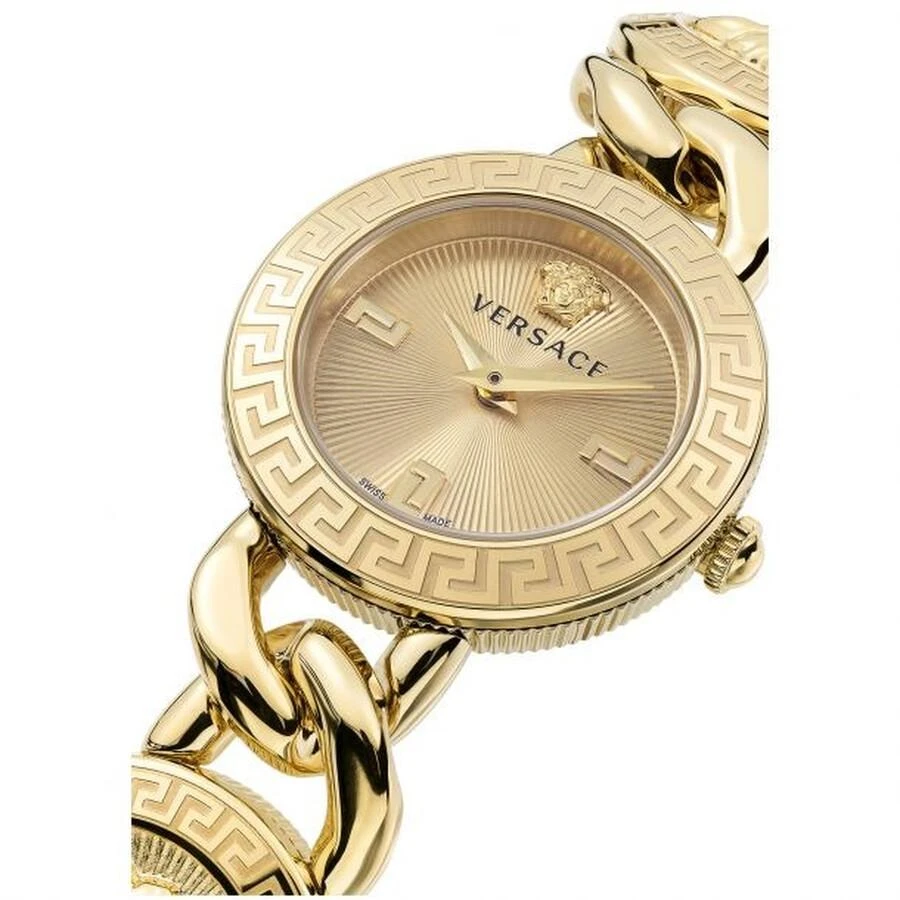 Versace Versace Stud Icon Quartz Gold Dial Ladies Watch VE3C00222 3