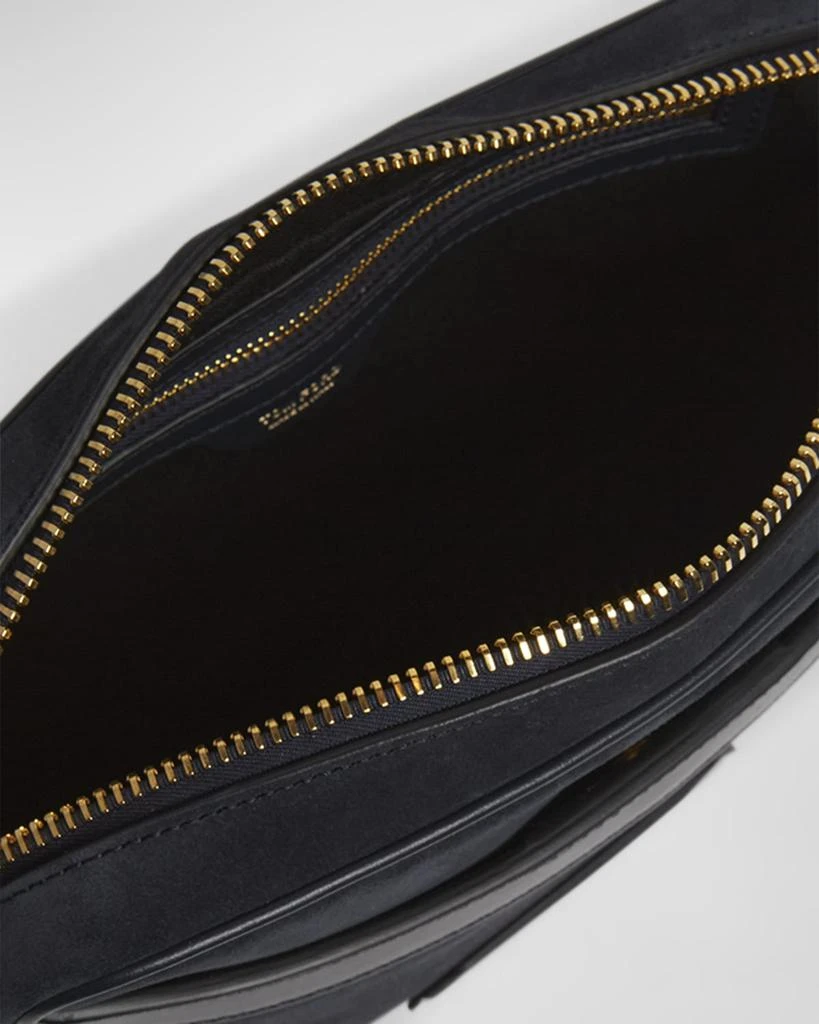 Tom Ford Men's Small Suede Crossbody Bag 3